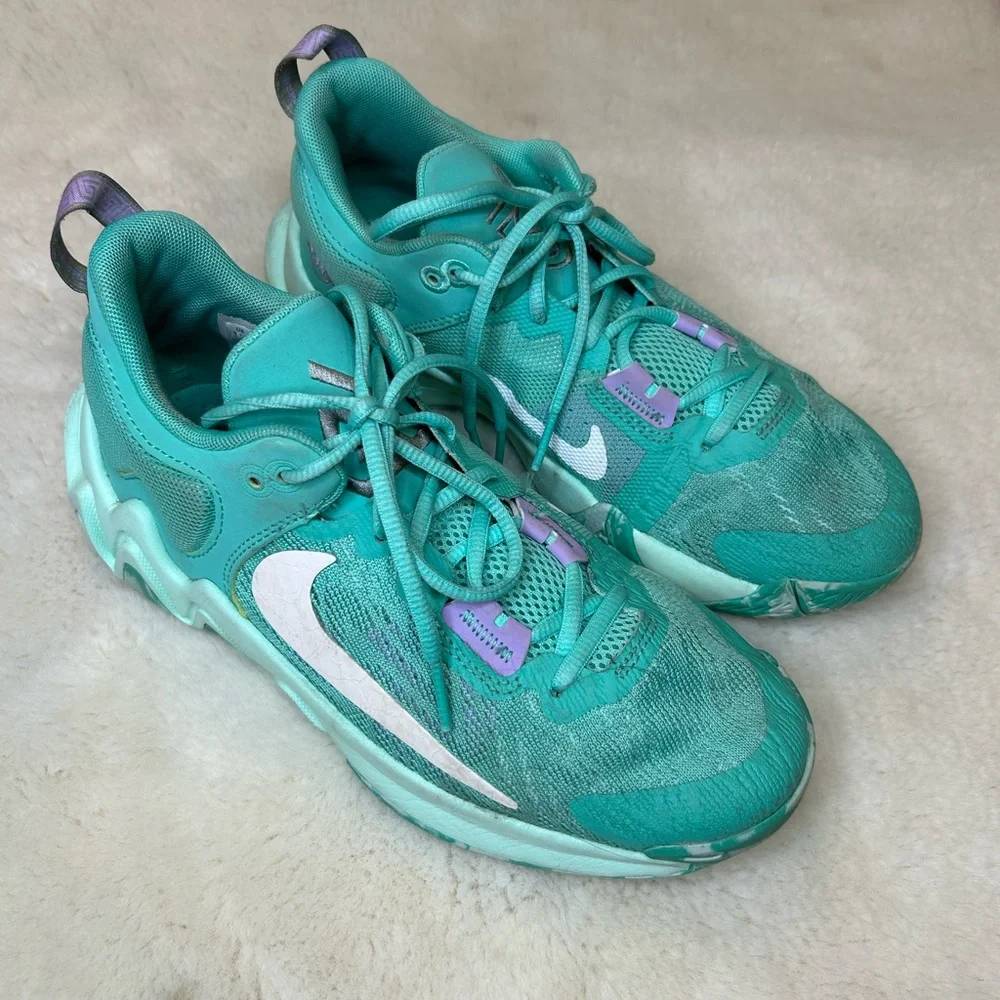 Nike Giannis Immortality 2 Mint & Lavender Basketball Shoes 5.5